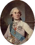 Joseph-Siffred  Duplessis Portrait of Louis XVI Sweden oil painting artist